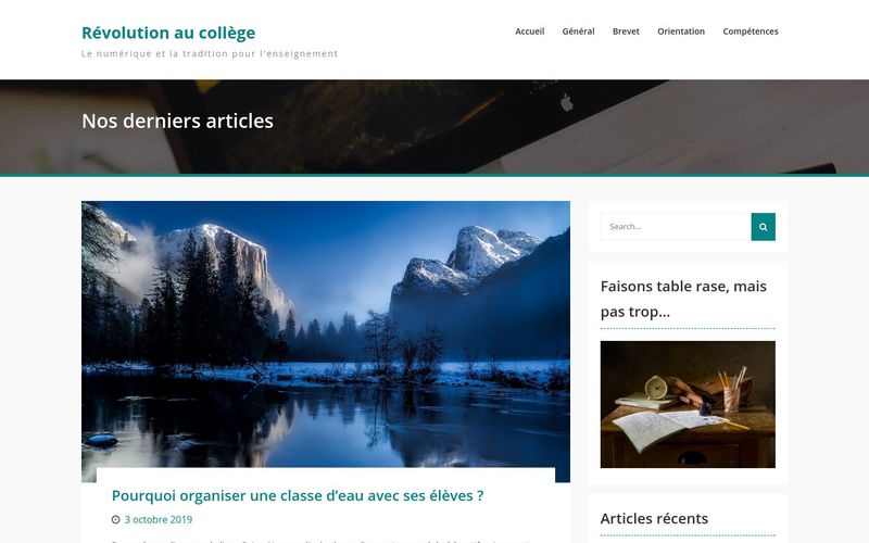 Révolution au collège - Le numérique et la tradition pour l'enseignement