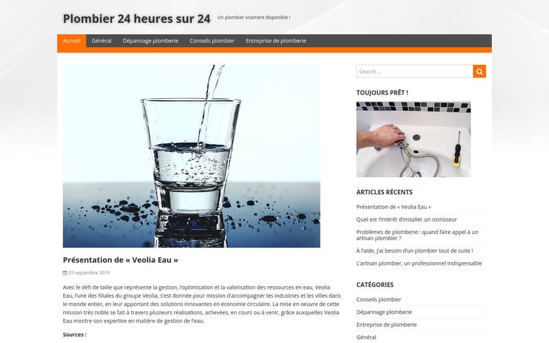 Veolia Eau, une entreprise d'avenir